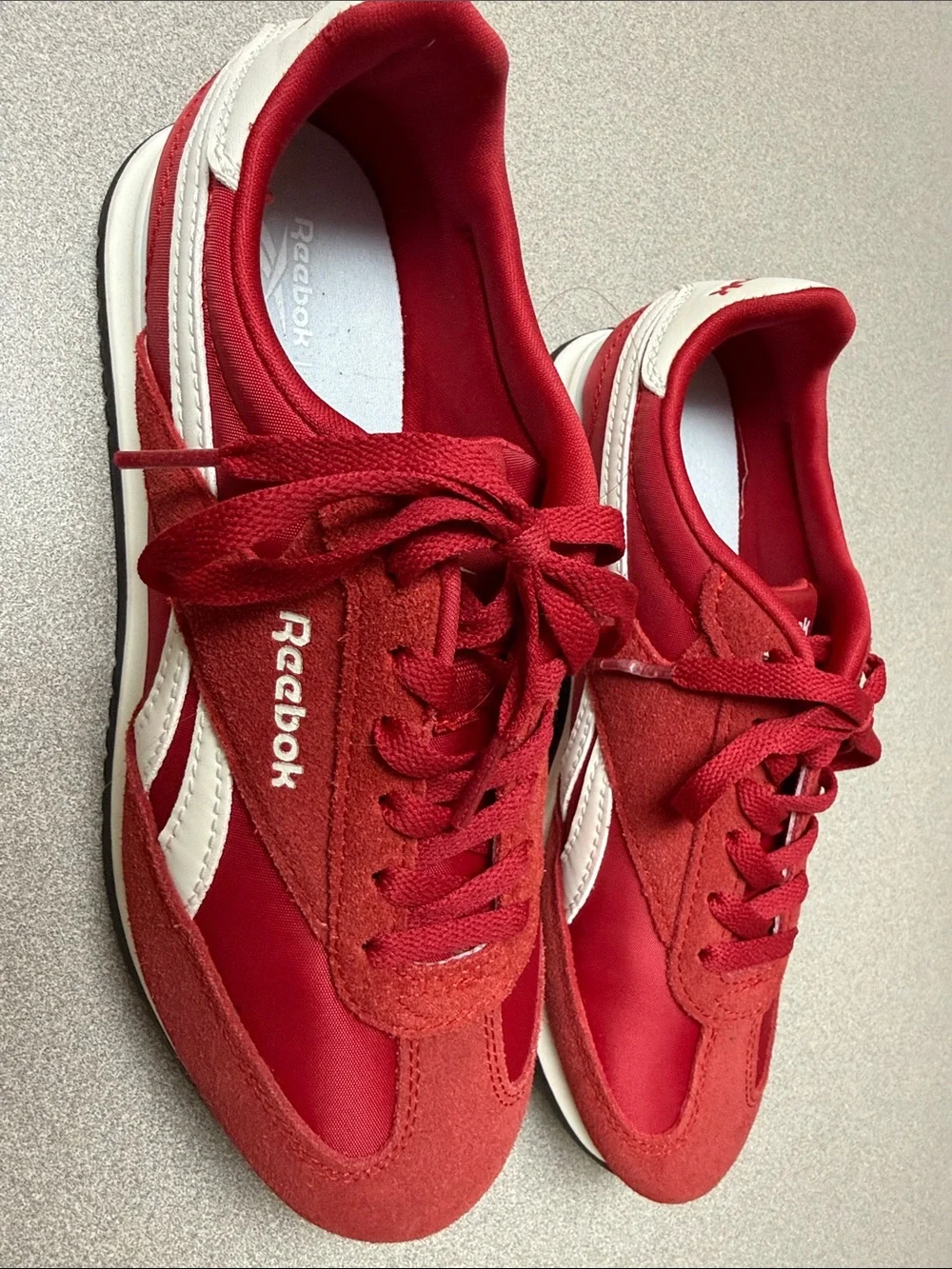 Reebok bold red